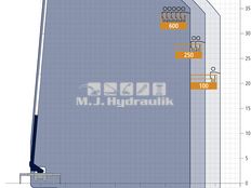 Böcker AK 52 lastbilkran/lastbillift