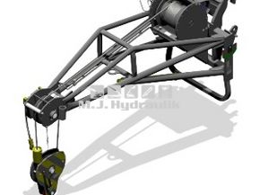 Magni JW 2000 Jibarm med spil Magni JW 2000 Jibarm med spil